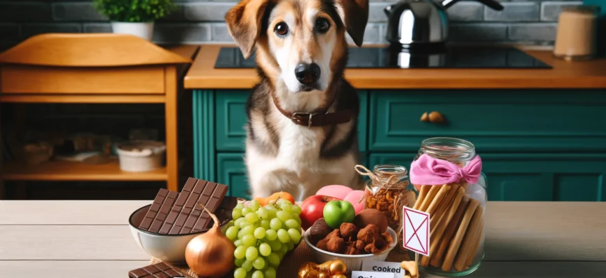 Чем нельзя кормить собак