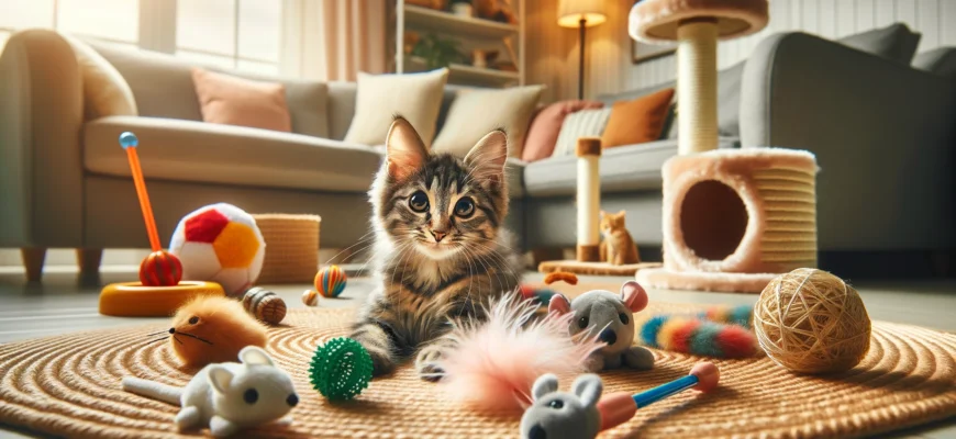 Игрушки для котов