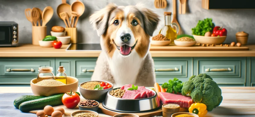 натуральное питание для собак